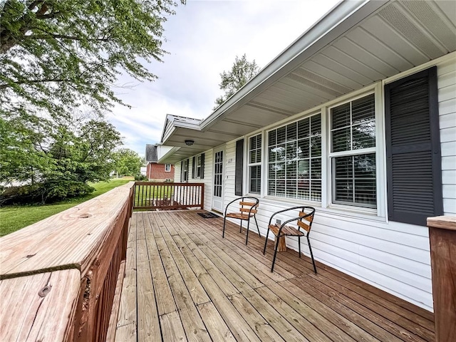 619 Cleveland St, Paris, MO 65275 - view of deck