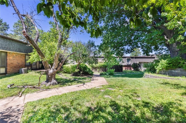 6691 Parker Rd Unit A, Florissant, MO 63033 - view of yard with central air condition unit