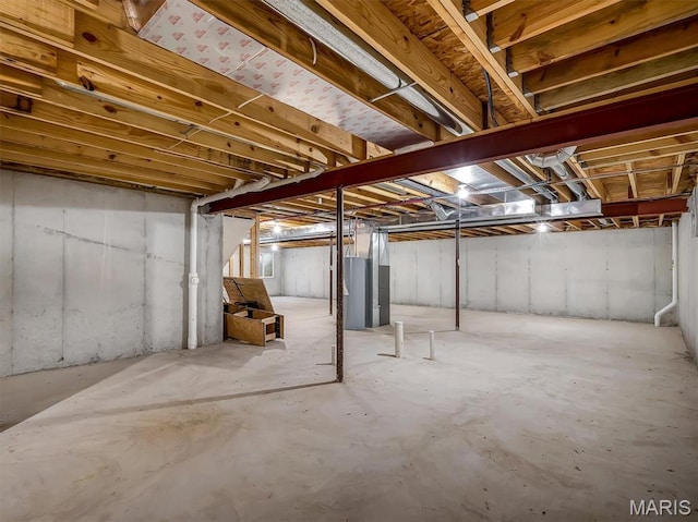 1109 Foxwood Estates Dr, Arnold, MO 63010 - view of unfinished below grade area