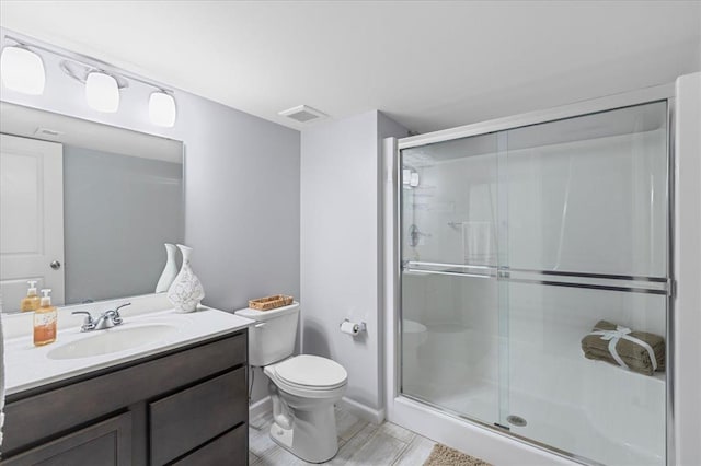 1355 Bloomfield Dr, Eureka, MO 63025 - full bath with toilet, a stall shower, and vanity