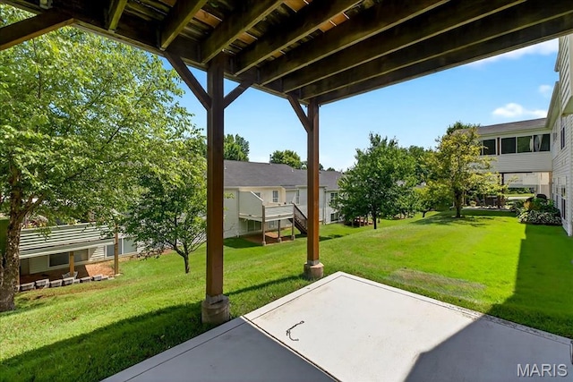 1423 Villas Estates Dr, Saint Louis, MO 63026 - view of patio
