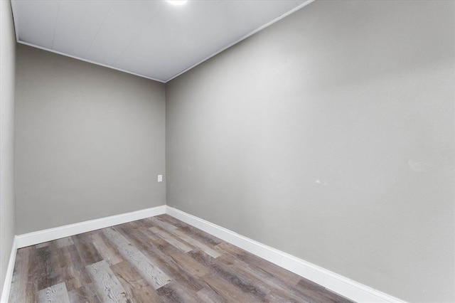 113 Brand Ave, Red Bud, IL 62278 - empty room with wood finished floors and baseboards