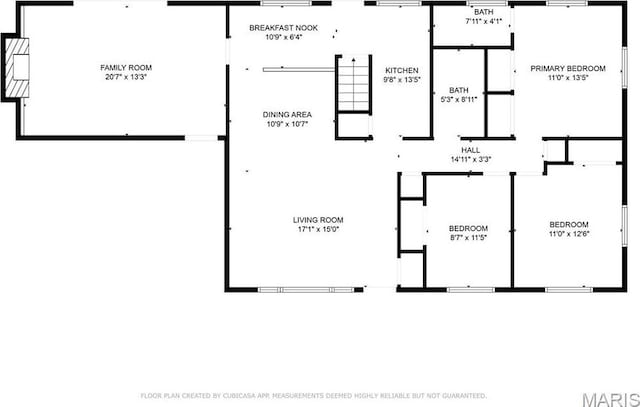 8967 New Sappington Rd, Crestwood, MO 63126 - room layout