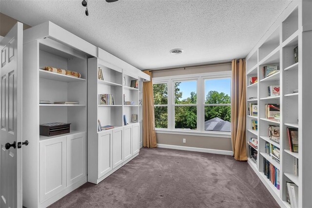 1014 Trailridge Dr, Jackson, MO 63755 - unfurnished room with a textured ceiling, dark colored carpet, and baseboards