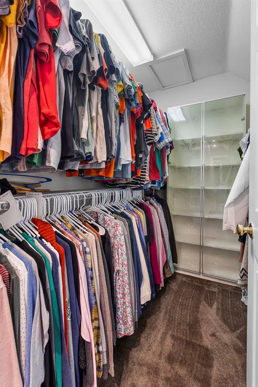 1014 Trailridge Dr, Jackson, MO 63755 - spacious closet with attic access and carpet
