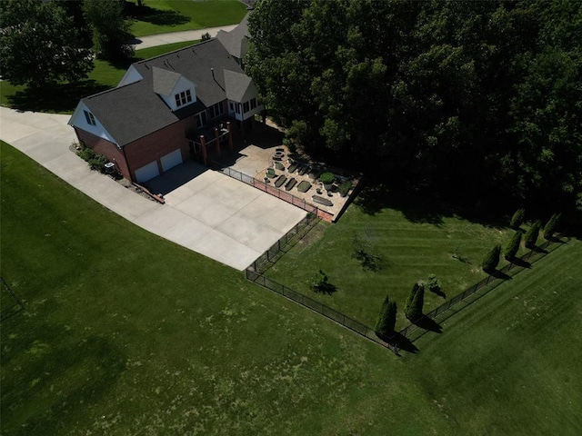 1014 Trailridge Dr, Jackson, MO 63755 - aerial view of property and surrounding area