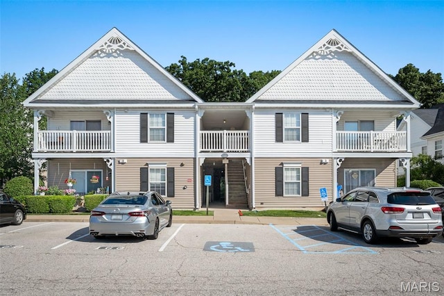 160 Brandy Mill Cir Unit 7C, High Ridge, MO 63049 - view of front of property with uncovered parking and stairs