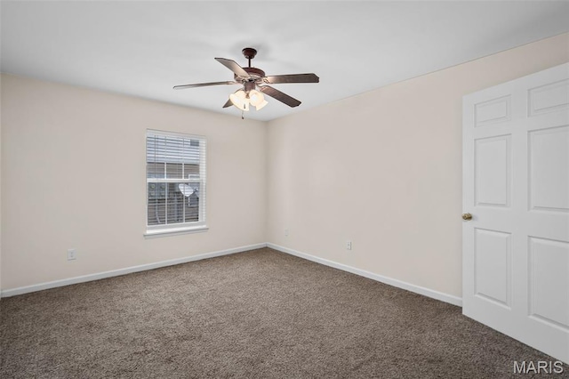 160 Brandy Mill Cir Unit 7C, High Ridge, MO 63049 - unfurnished room featuring ceiling fan and carpet floors
