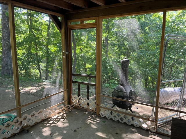 194 Craft Subdivision Rds, Greenville, MO 63944 - view of unfurnished sunroom