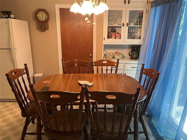 194 Craft Subdivision Rds, Greenville, MO 63944 - dining area with a chandelier