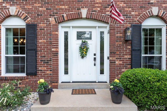 2854 Championship Blvd, Saint Louis, MO 63129 - property entrance with brick siding
