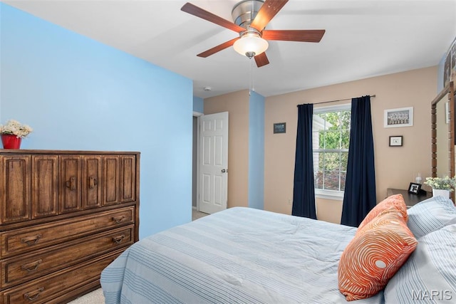 2854 Championship Blvd, Saint Louis, MO 63129 - bedroom featuring a ceiling fan