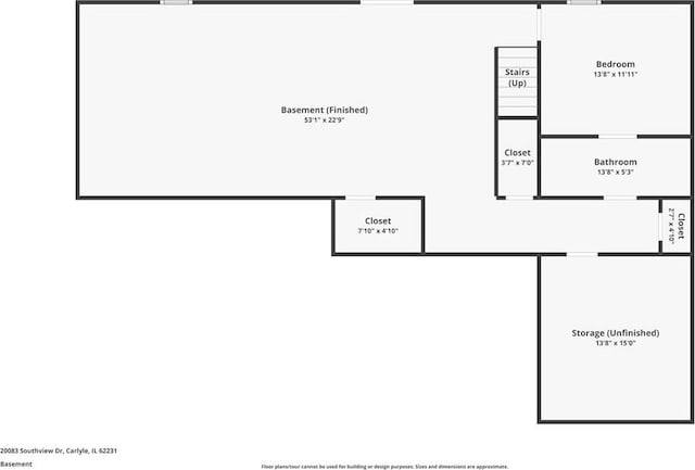 20083 Southview Dr, Carlyle, IL 62231 - floor plan / room layout