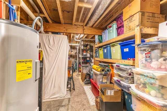 153 Mesa Dr, Waynesville, MO 65583 - storage room with electric water heater
