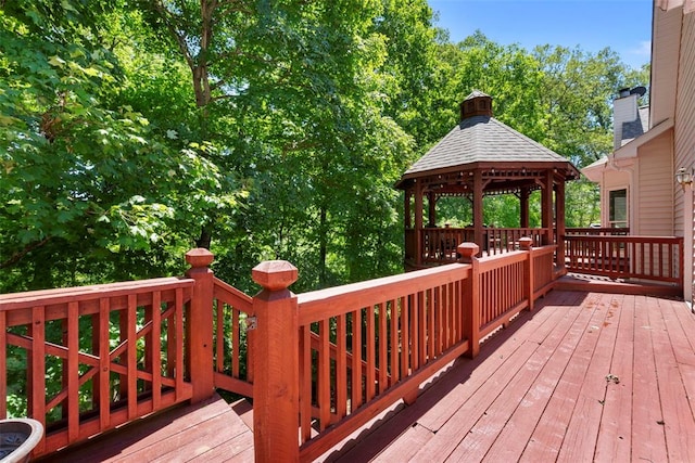 2347 Callaway Fork Rd, Defiance, MO 63341 - wooden deck with a gazebo