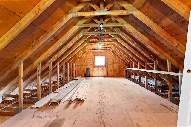 2347 Callaway Fork Rd, Defiance, MO 63341 - view of unfinished attic