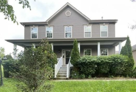 116 Sweet Cherry Way, Grover, MO 63040 - view of front of home with a porch