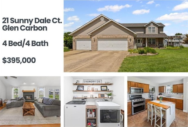 21 Sunny Dale Ct, Glen Carbon, IL 62034 - view of a document with multiple images