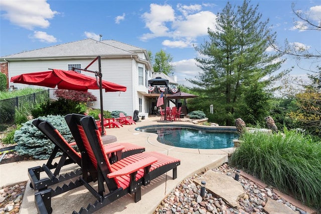 4516 Austin Point Ct, Saint Charles, MO 63304 - view of pool with a patio