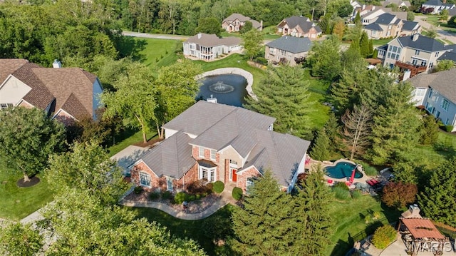 4516 Austin Point Ct, Saint Charles, MO 63304 - aerial view of residential area
