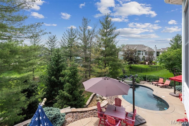 4516 Austin Point Ct, Saint Charles, MO 63304 - view of pool with a patio area