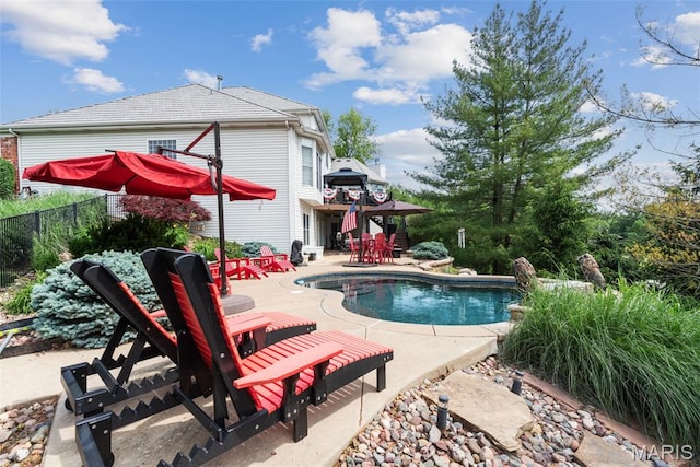 4516 Austin Point Ct, Saint Charles, MO 63304 - view of swimming pool featuring a patio