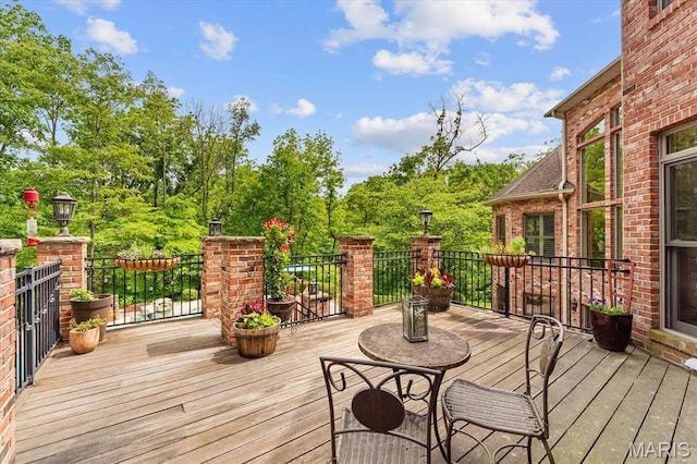 4516 Levis Ln, Godfrey, IL 62035 - view of deck