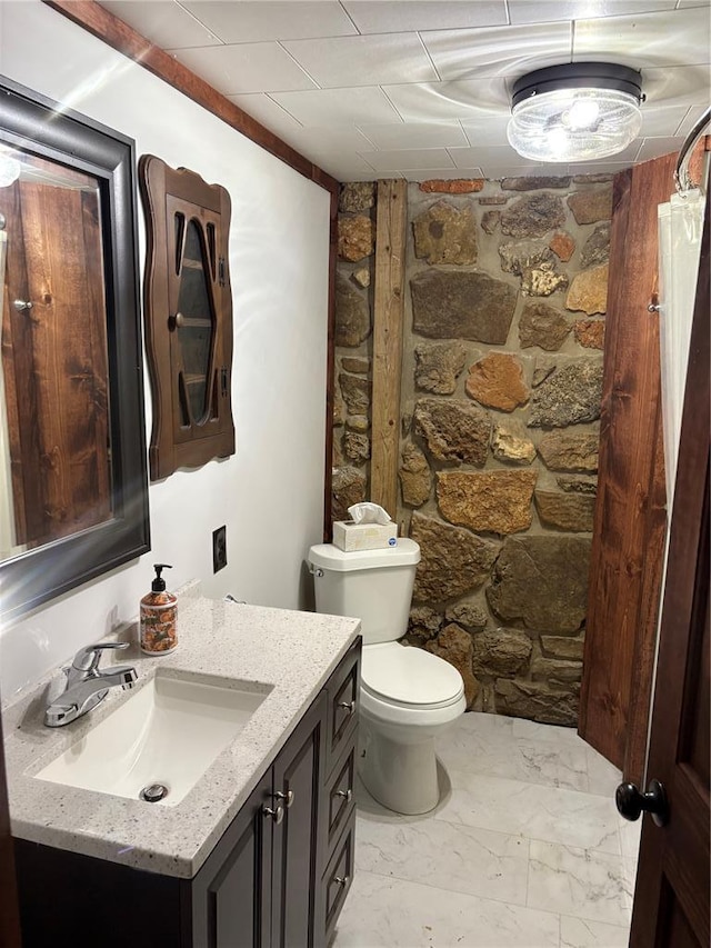 232 Ripley Unit A-1, Doniphan, MO 63935 - half bathroom featuring vanity and toilet