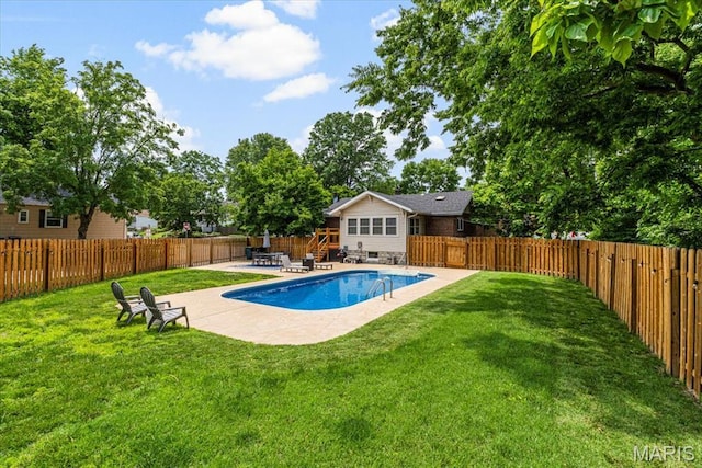 507 Alphonse Dr, Kirkwood, MO 63122 - view of swimming pool featuring a patio area