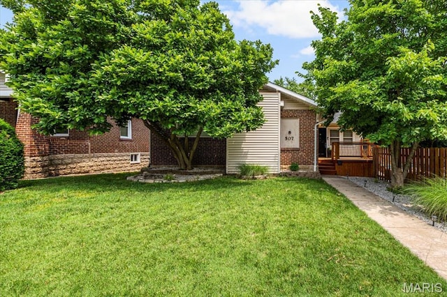 507 Alphonse Dr, Kirkwood, MO 63122 - view of yard