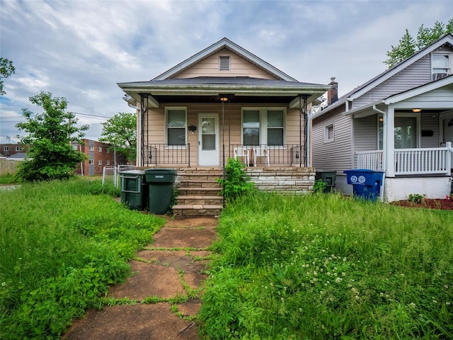 3838 Neosho, Saint Louis, MO 63116 - view of front of home featuring a porch