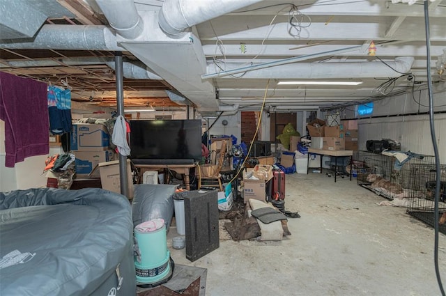 300 N Alvarado Ave, Belle, MO 65013 - view of unfinished basement