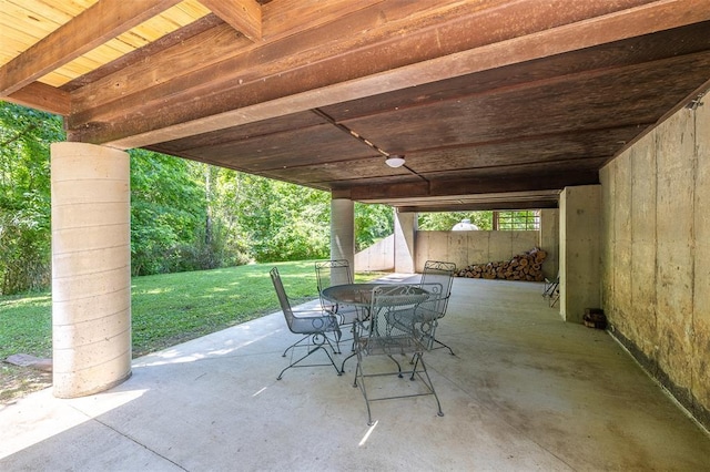 765 Carter 103, Van Buren, MO 63965 - view of patio featuring outdoor dining area