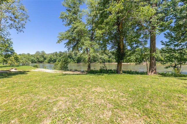 765 Carter 103, Van Buren, MO 63965 - view of green lawn featuring a water view
