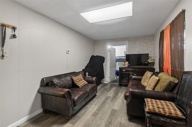 8033 Winfield Ave, Saint Louis, MO 63114 - living room with wood finished floors