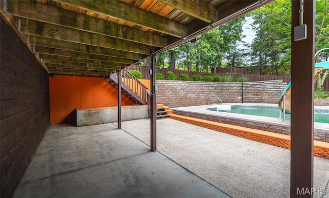 13399 S US Highway 63, Rolla, MO 65401 - fenced backyard featuring a patio and stairs