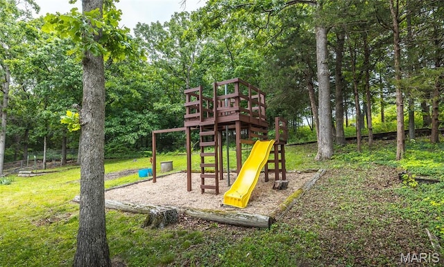 13399 S US Highway 63, Rolla, MO 65401 - community playground with a lawn and view of scattered trees