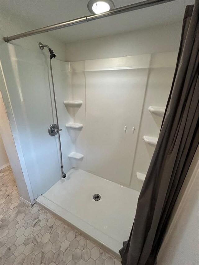 21008 W State Highway 47, Lonedell, MO 63060 - bathroom with a shower stall