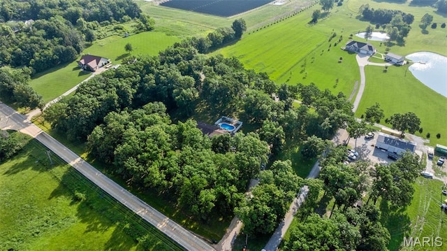 2850 S Hwy W, Winfield, MO 63389 - view of property location featuring a nearby body of water and rural landscape