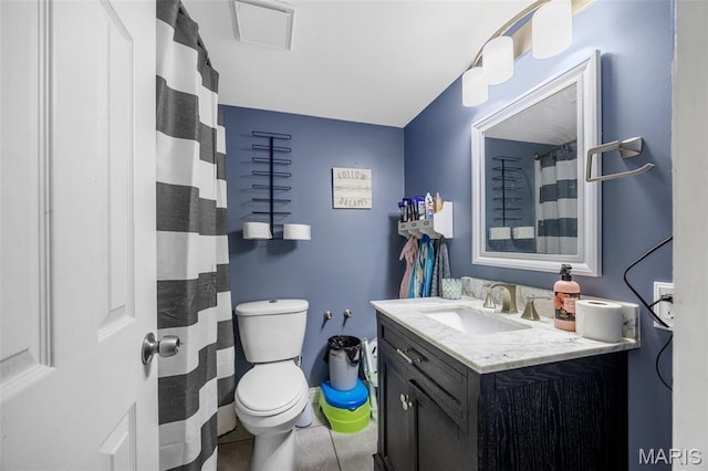2850 S Hwy W, Winfield, MO 63389 - full bathroom with vanity and toilet