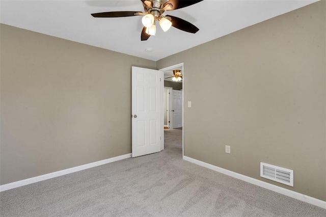 1803 E Belle Ave, Belleville, IL 62221 - unfurnished room featuring carpet, ceiling fan, and baseboards