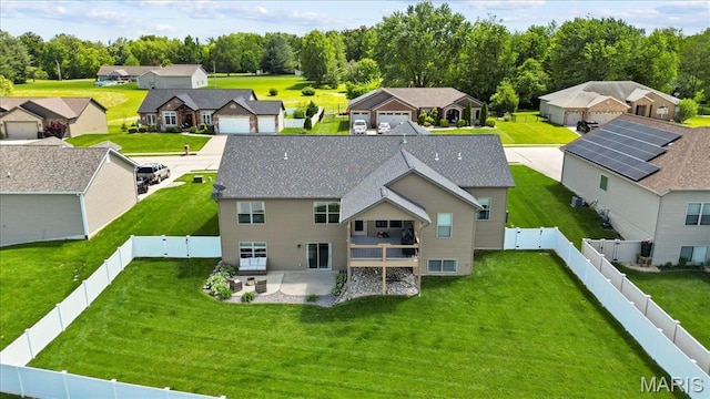 8743 Cardinal Creek Dr, Saint Jacob, IL 62281 - aerial view of residential area