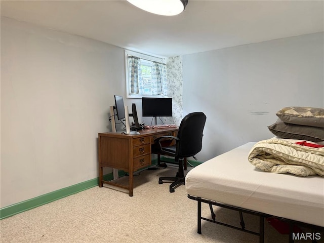1106 Raab Ave, Belleville, IL 62220 - carpeted bedroom featuring a desk