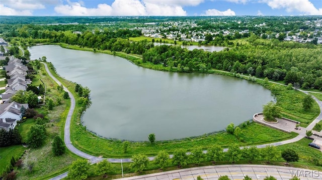 102 Riparian Dr, Ofallon, MO 63368 - drone / aerial view of a nearby body of water