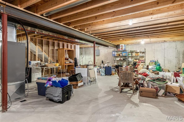 1930 Masters Dr, Festus, MO 63028 - unfinished below grade area featuring electric panel