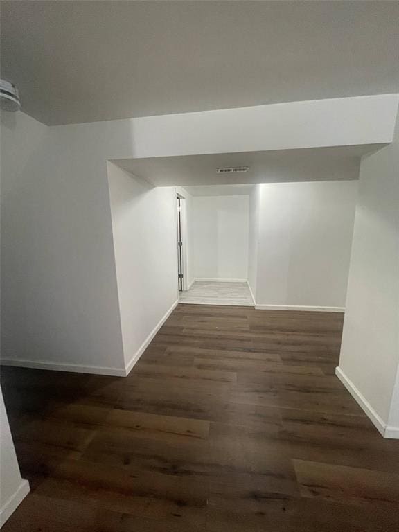 13103 Old 79, New London, MO 63459 - corridor featuring wood finished floors and baseboards