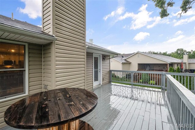 30 Citori Ct, Troy, MO 63379 - view of wooden deck