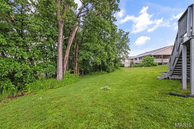 30 Citori Ct, Troy, MO 63379 - view of grassy yard with stairway