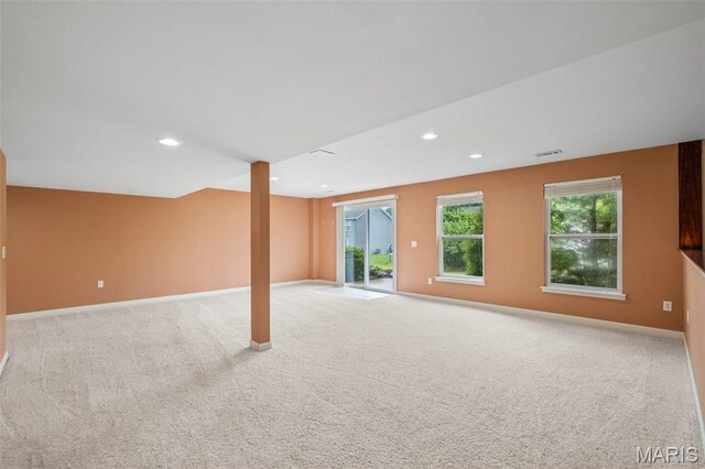 171 Majestic Lakes Blvd, Moscow Mills, MO 63362 - carpeted spare room with recessed lighting and baseboards