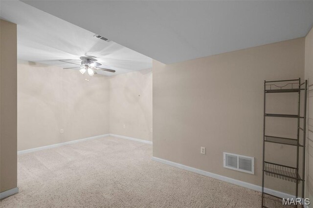 171 Majestic Lakes Blvd, Moscow Mills, MO 63362 - carpeted spare room featuring a ceiling fan and baseboards
